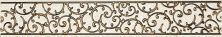 Керамическая плитка Анастасия орнамент кремовый1504-0132 Бордюр 7,5x45