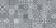 Керамическая плитка DECO HERITAGE BLACK Декор 32x62,5