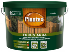 Pinotex Focus / Пинотекс Фокус Пропитка декоративная для защиты древесины