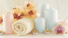 Керамическая плитка Dec Candles 3 КВС16Candles3 Декор 25x45