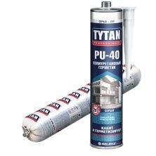 TYTAN PROFESSIONAL PU 40 герметик полиуретановый с высоким модулем упругости, серый (600мл)