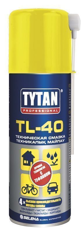 TYTAN PROFESSIONAL TL-40 смазка-аэрозоль техническая (150мл)