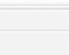 Керамическая плитка Флора Керамик белый 01 Плинтус 25x20
