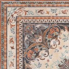 Плитка из керамогранита Мраморный дворец ковёр угол лаппатированный HGD\A174\SG1550 Декор 40x40