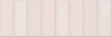 Керамическая плитка Роса Рок 1 розовый 1664-0213 Декор 19,9x60,3