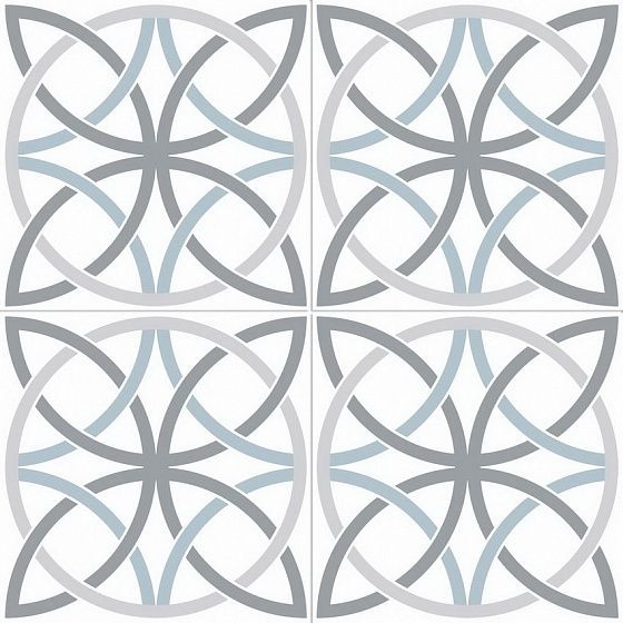 Керамическая плитка Chic Bosham White для пола 45x45