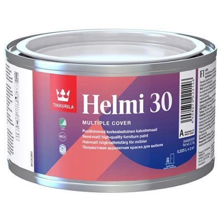 TIKKURILA ХЕЛМИ 30 краска для мебели, п мат, баз А (0,225л)