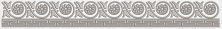 Керамическая плитка Afina серый 56-03-06-425 Бордюр 5x40
