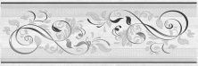 Керамическая плитка Мармара Ажур серый 17-03-06-659 Декор 20x60