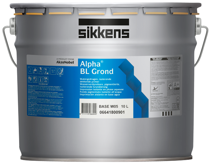 Sikkens Alpha BL Grond / Сиккенс Альфа БЛ Граунд Краска грунтовочная колеруемая акриловая матовая