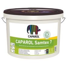 CAPAROL CAPAMIX SAMTEX 7 ELF BAS 1краска латексная,износостойкая,для вн.работ,шелк.-мат.(10л)