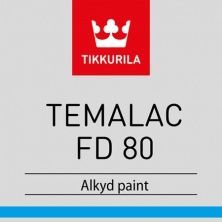 TIKKURILA (INDUSTRIAL) ТЕМАЛАК ФД80 THL краска алкидная (9л)