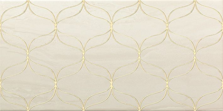 Плитка из керамогранита Ethereal Gold Светло-бежевый K082255 Декор 30x60