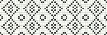 Керамическая плитка Pret a Porte Black&White Mosaic O-PRP-WIU441-16 Декор 25x75