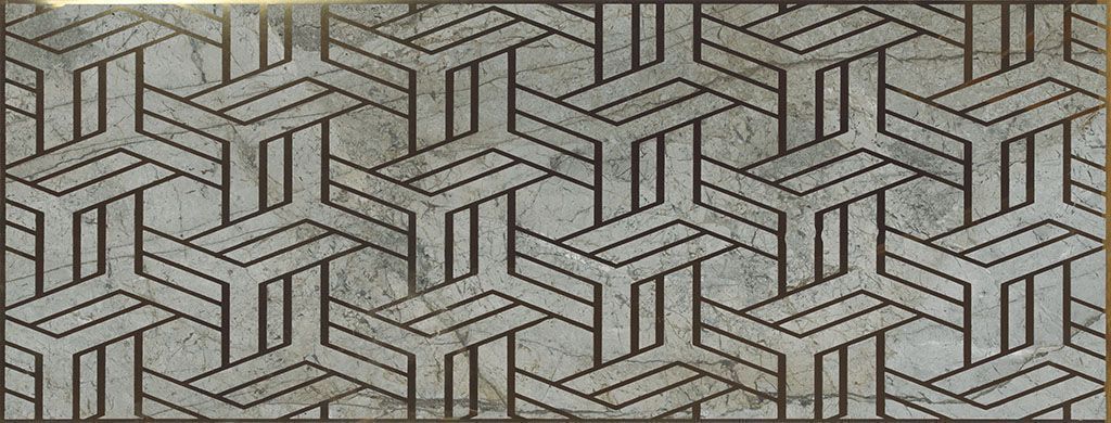 Плитка из керамогранита 78799448 DEC ESSENCE GREY GRAFIC NPLUS Декор 44,5x118,2