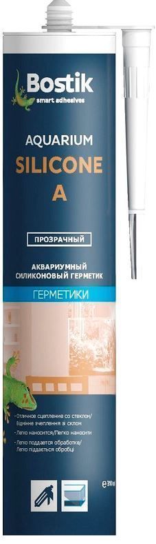 Bostik Aquarium Silicone A / Бостик Аквариум Силикон А Герметик силиконовый аквариумный