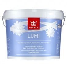 TIKKURILA LUMI краска для стен исключительно белая, глубокоматовая (9л)