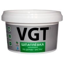 VGT ШПАТЛЕВКА ЭКСТРА ПО ДЕРЕВУ акриловая, универсальная, туба, дуб светло серый (450гр)