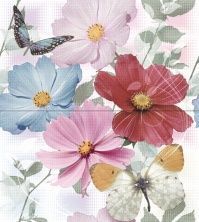 Керамическая плитка Volume Dec Bloom Panno из 2-х шт КПН16Bloom Панно 50x45