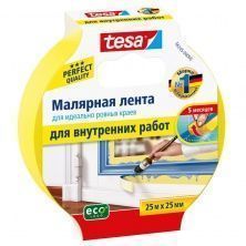 TESA/Теза Лента малярная для четких краев (желтая)