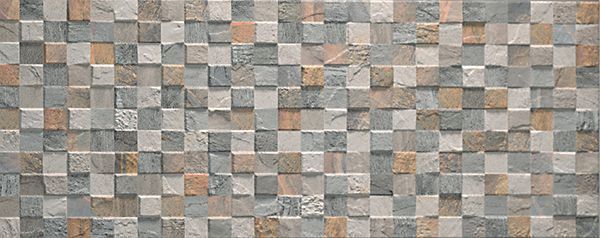 Керамическая плитка 0099945 MOSAICO LITHOS GREY 3D для стен 32x80,5