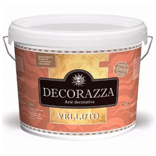 Декоративное покрытие Decorazza Velluto VT 1 л