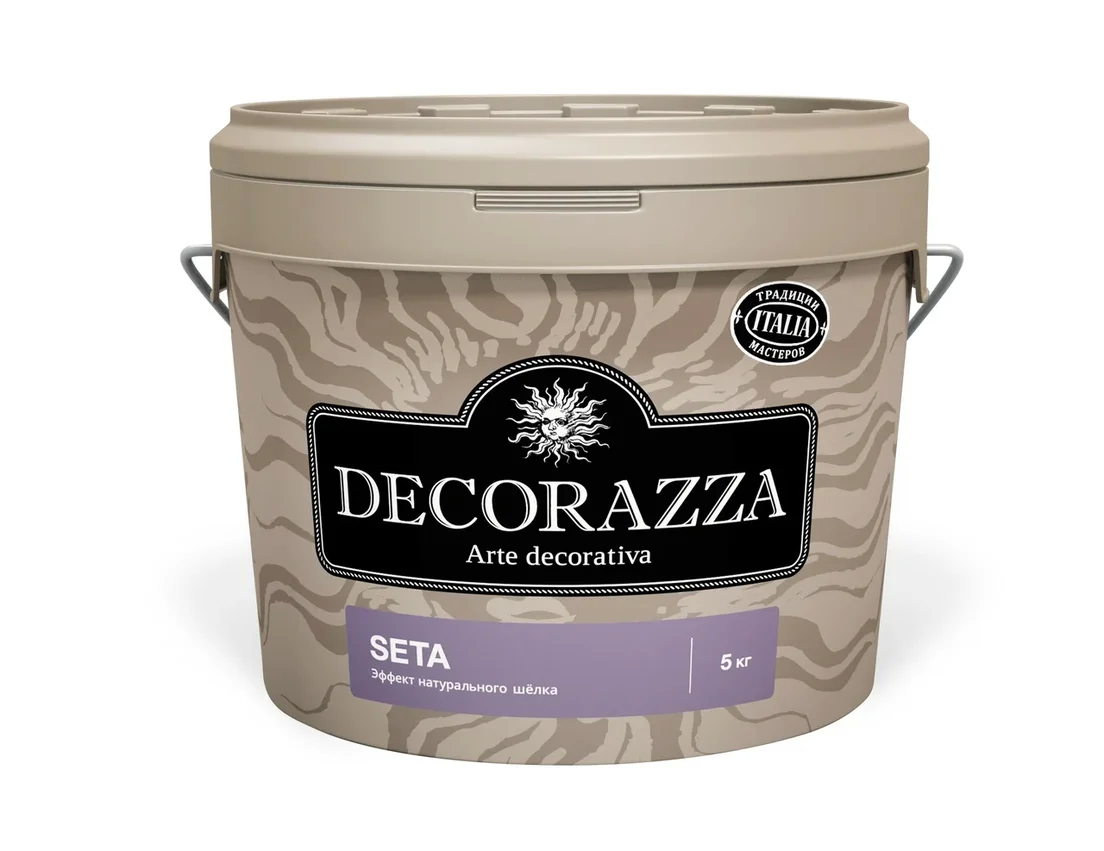 Декоративное покрытие Decorazza Seta база Argento ST-001 1 кг