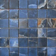 Плитка из керамогранита Pro N20356 Mosaico Onix Azul 5x5 для стен и пола, универсально 30x30