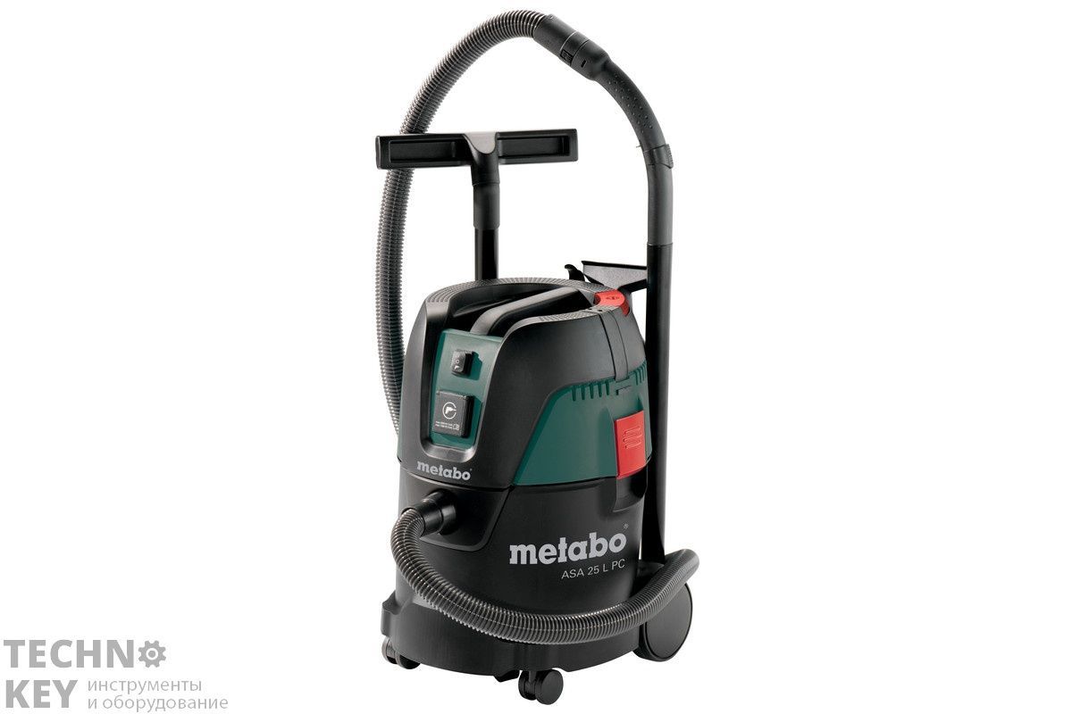 Metabo ASA 25 L PC Пылесос 1250вт,розетка,ручн.очистка 602014000