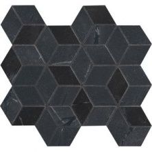 Керамическая плитка Newluxe Black Tessere Rombi Декор 26x28