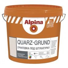 ALPINA EXPERT кварц-грунт колеруемый грунт под декоративную штукатурку (4кг)