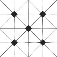 Плитка из керамогранита Домино Геометрия 6032-0434 для стен и пола, универсально 30x30