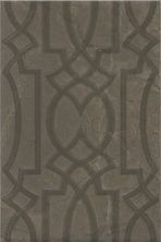 Керамическая плитка 8319 Эль-Реаль коричневый структура. Настенная плитка (20x30)