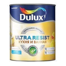 DULUX ULTRA RESIST КУХНЯ И ВАННАЯ краска, матовая, база BW (1л)