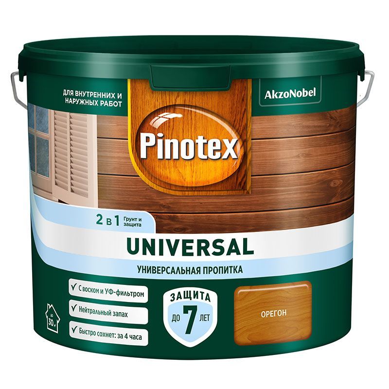 PINOTEX UNIVERSAL пропитка 2 в 1, орегон (2,5л)