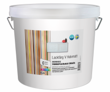 Landora Lackfarg V halvmatt/ Ландора Лакфарг В Халвмат Эмаль универсальная вододисперсионная полиуретан-акриловая полуматовая