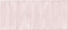 Керамическая плитка Pudra кирпич рельеф розовый PDG074D для стен 20x44