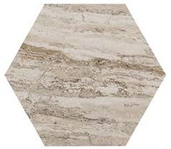 Керамическая плитка MMHU Allmarble Travertino для стен 21x18,2