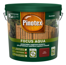 PINOTEX FOCUS AQUA деревозащитное средство для защиты заборов рябина (5л)