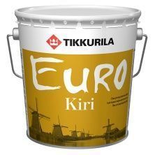 TIKKURILA EURO KIRI лак паркетный износостойкий, алкидно-уретановый, глянцевый (0,9л)