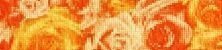 Керамическая плитка Фьюжн оранжевый 1504-0076 Бордюр 9x40