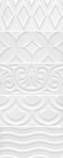 Керамическая плитка 16017 Авеллино белый структура mix для стен 7,4x15
