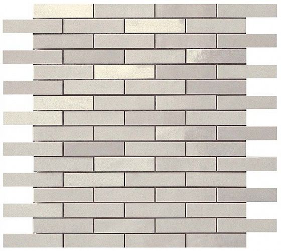 Мозаика 9DBV Dwell Silver Mosaico Brick 30,5x30,5