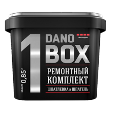 Dano Box 1 / Дано Бокс 1 Шпатлевка для внутренних работ и шпатель