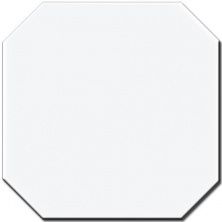 Плитка из керамогранита Ottagono Bianco для стен и пола, универсально 20x20