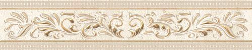 Керамическая плитка OLIMPIA D'ARTE CREMA Бордюр 6,2x31,5