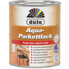 Dufa Aqua-Parkettlack / Дюфа Аква-Паркетлак Лак паркетный на водной основе шелковисто-матовый