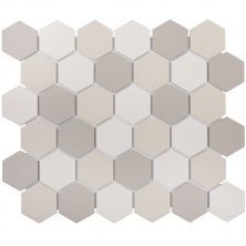 Мозаика Slip Hexagon Small LB Mix противоскользящая 28,2x32,5