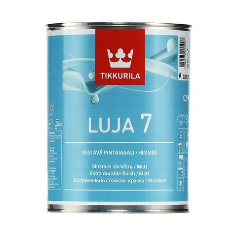 Tikkurila Luja 7 / Тиккурила Луя 7 Краска для стен и потолков акрилатная матовая