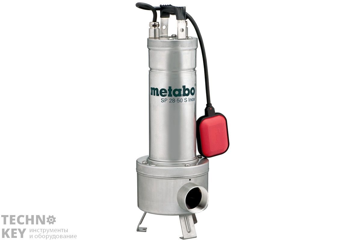 Metabo SP 28-50 S Inox гряз. насос, 1470вт, 28000л/ч,50мм 604114000